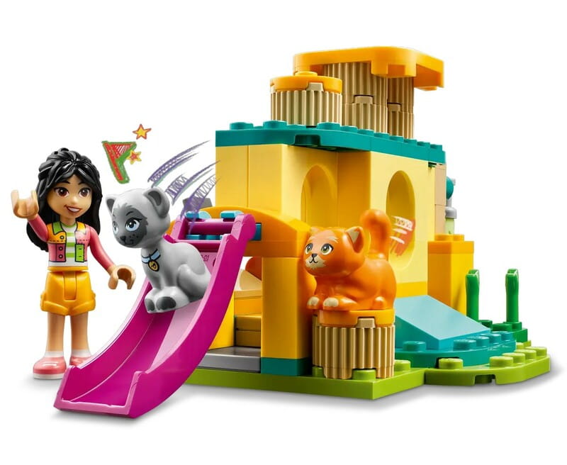 Конструктор LEGO Friends Пригоди на котячому ігровому майданчику (42612)