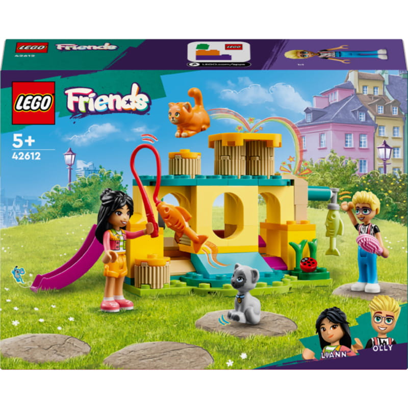 Конструктор LEGO Friends Пригоди на котячому ігровому майданчику (42612)