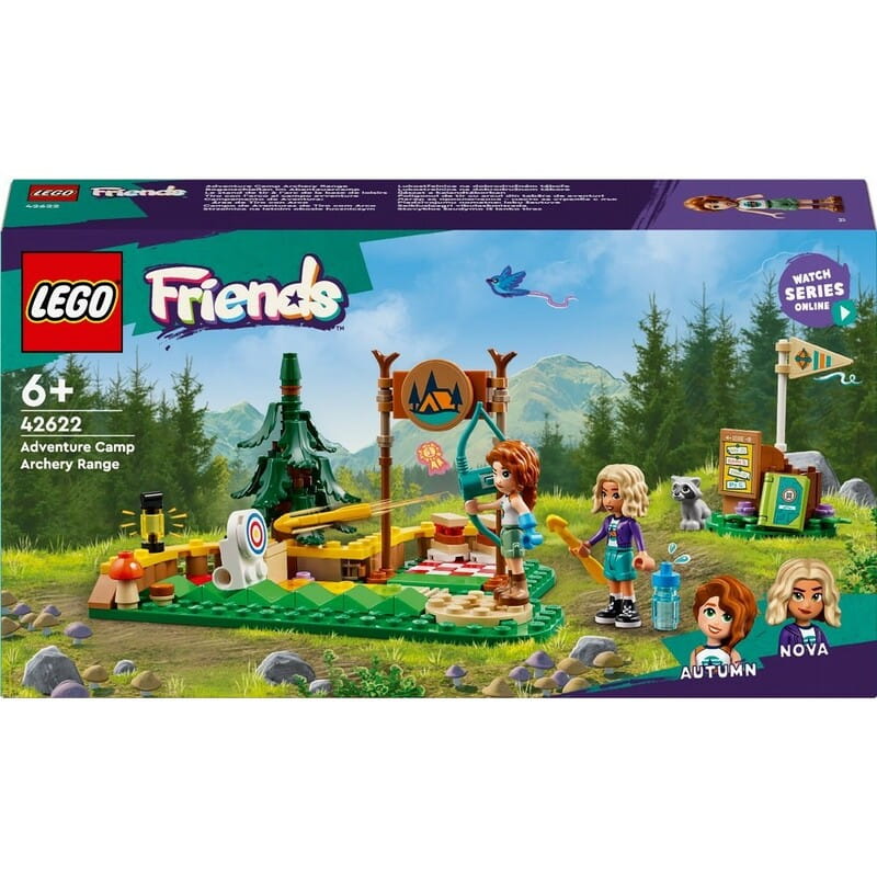 Конструктор LEGO Friends Стрільбище у пригодницькому таборі (42622)