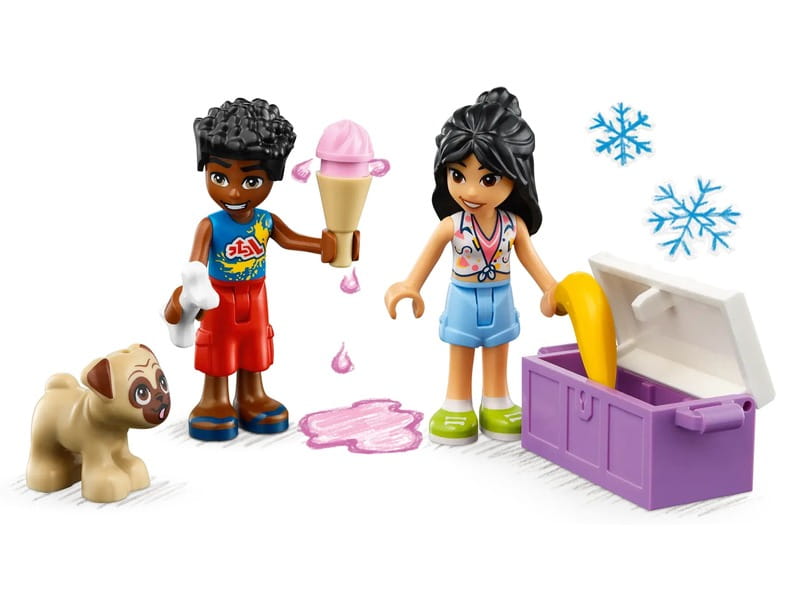 Конструктор LEGO Friends Розваги на пляжному кабріолеті (41725)