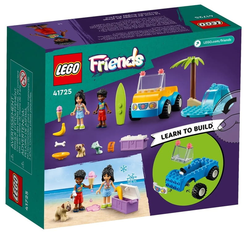 Конструктор LEGO Friends Розваги на пляжному кабріолеті (41725)