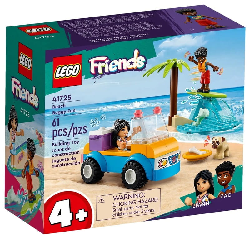 Конструктор LEGO Friends Развлечения на пляжном кабриолете (41725)