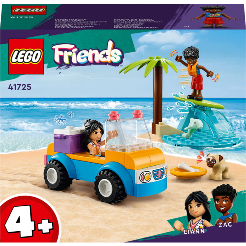 Конструктор LEGO Friends Развлечения на пляжном кабриолете (41725)