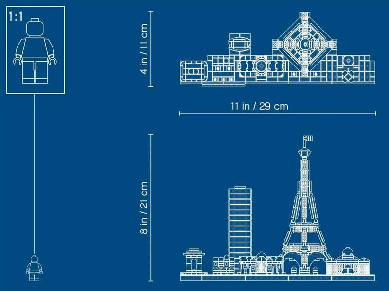 Конструктор LEGO Architecture Париж (21044)