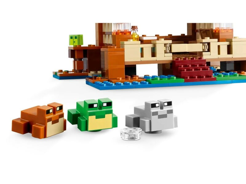 Конструктор LEGO Minecraft Дом в форме лягушки (21256)