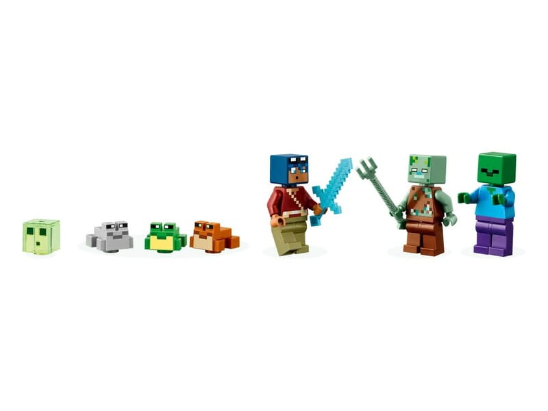 Конструктор LEGO Minecraft Дом в форме лягушки (21256)