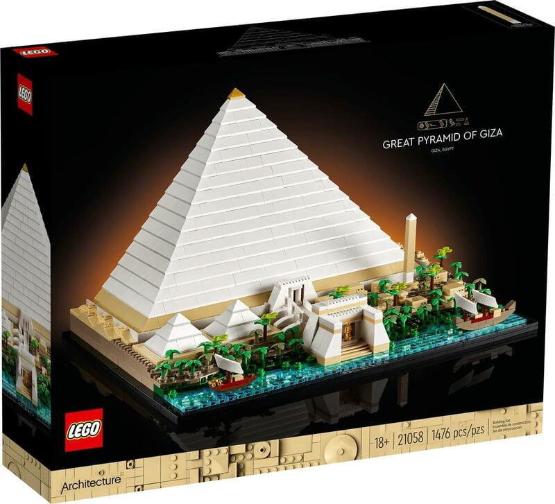 Конструктор LEGO Architecture Пирамида Хеопса (21058)