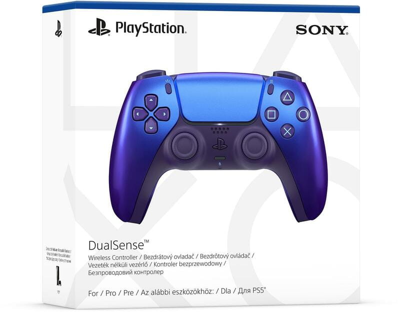 Геймпад беспроводной Sony PlayStation 5 DualSense Chrome Indigo (1000044476)