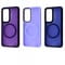 Фото - Чохол-накладка Wave Matte Insane Case with Magnetic Ring для Samsung Galaxy S24 SM-S921 Midnight Blue | click.ua