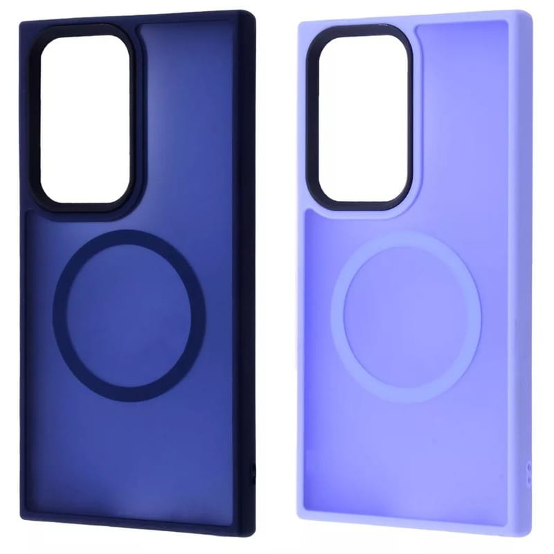 Чeхол-накладка Wave Matte Insane Case with Magnetic Ring для Samsung Galaxy S24 Ultra SM-S928 Midnight Blue
