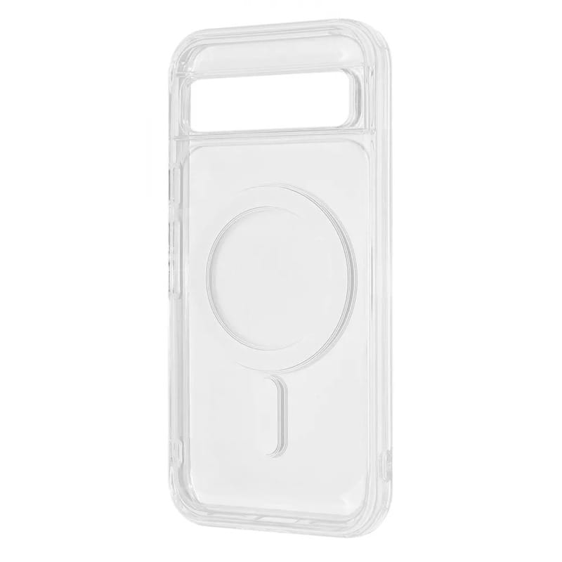 Чeхол-накладка Wave Clear Case (PC+TPU) with Magnetic Ring для Google Pixel 8A Transparent