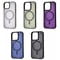 Фото - Чохол-накладка Wave Matte Insane Case with Magnetic Ring для Apple iPhone 15 Black | click.ua