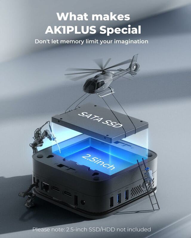 Неттоп NiPoGi AK1 Plus (634562469700)