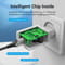 Фото - Мережевий зарядний пристрій Vention USB Type A + QC3.0 (18W), White (FABW0-EU) | click.ua