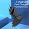 Фото - Мережевий зарядний пристрій Vention USB Type A + QC3.0 (18W), Black (FABB0-EU) | click.ua