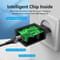 Фото - Мережевий зарядний пристрій Vention USB Type A + QC3.0 (18W), Black (FABB0-EU) | click.ua