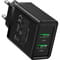 Фото - Сетевое зарядное устройство Vention USB Type A + QC3.0 (36W), Black (FBAB0-EU) | click.ua