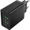 Фото - Сетевое зарядное устройство Vention USB Type A + QC3.0 (36W), Black (FBAB0-EU) | click.ua