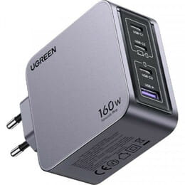 Купить Зарядное устройство Ugreen X763 160W (3xUSB-C + USB-A) Gan Nexode Pro Gray (25877) Зарядное устройство Ugreen X763 160W (3xUSB-C + USB-A) Gan Nexode Pro Gray (25877)