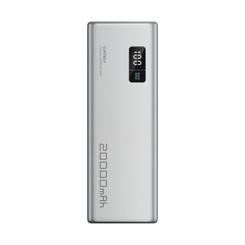 Універсальна мобільна батарея CUKTECH PB200P 20000mAh 150W 2C1A Gray