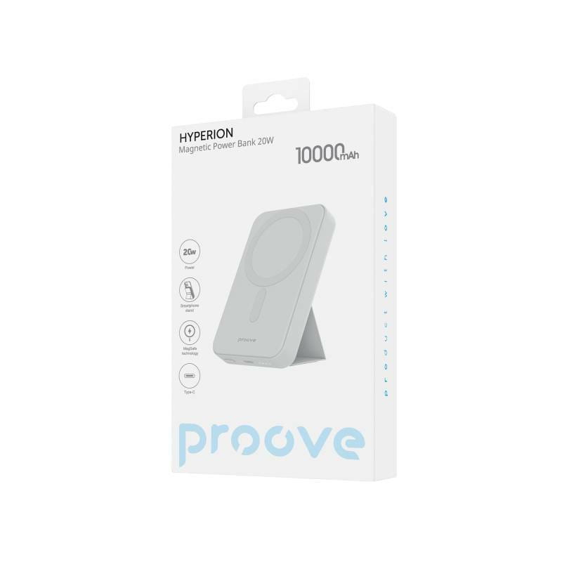 Универсальная мобильная батарея Proove Hyperion 20W 10000mAh White (PBHP15020002)