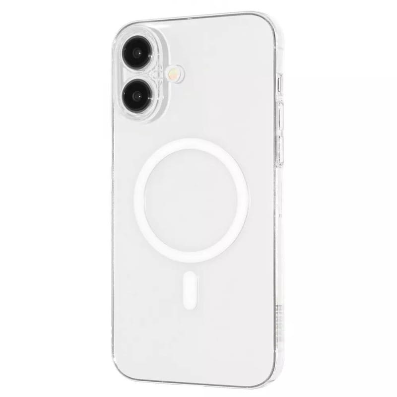 Чохол-накладка Proove Crystal Case with Magnetic Ring для Apple iPhone 16 Transparent (PCCCIP160001)
