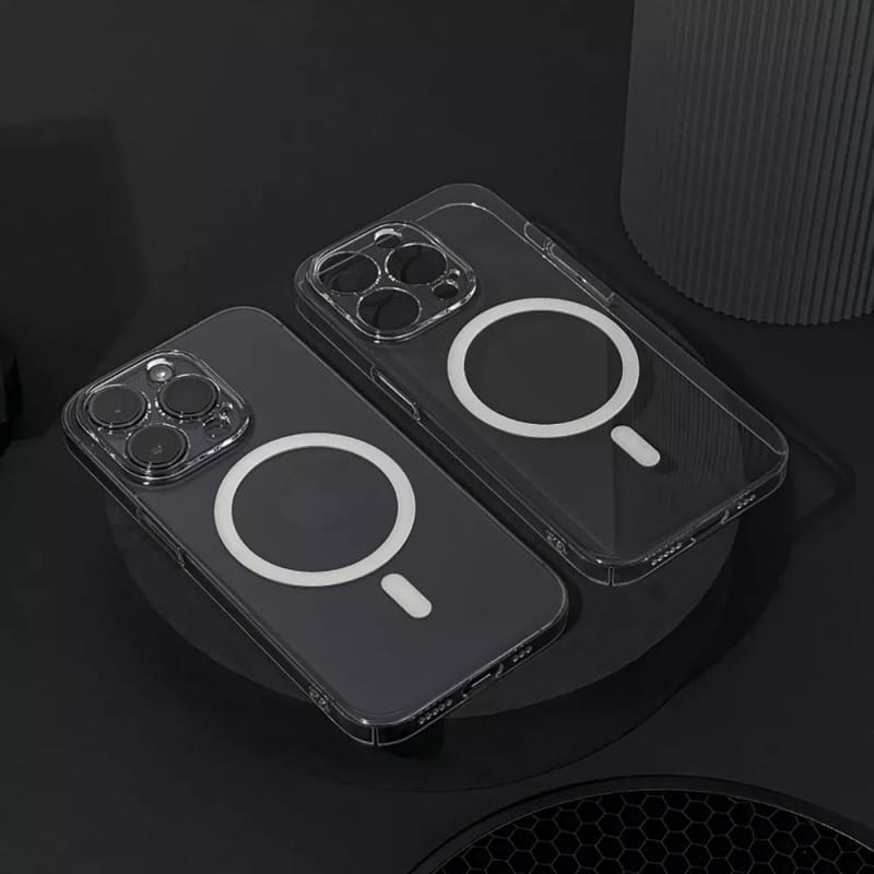 Чохол-накладка Proove Crystal Case with Magnetic Ring для Apple iPhone 16 Pro Transparent (PCCCIP16P001)