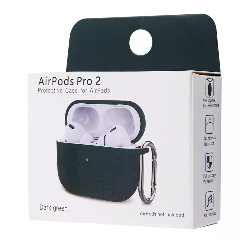 Чeхол Silicone Case New для Apple AirPods Pro 2 Black