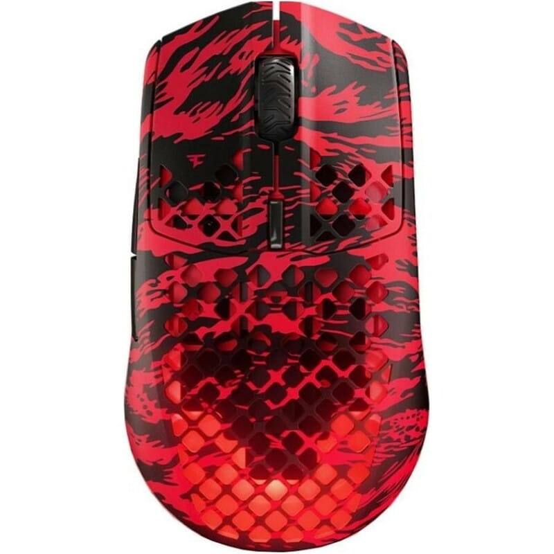 Миша бездротова SteelSeries Aerox 3 Wireless Faze Clan Edition Black/Red (62609)