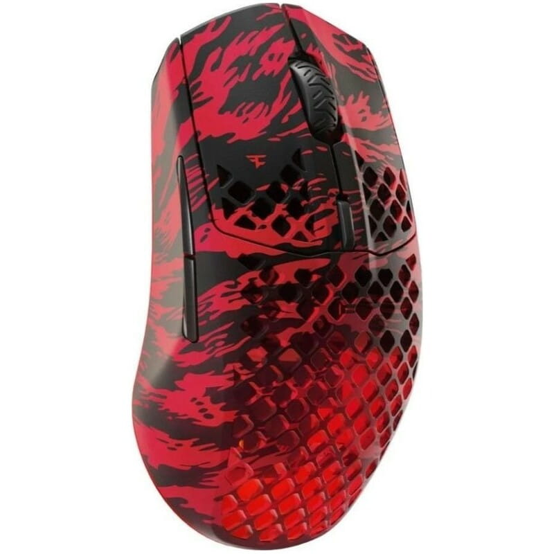 Миша бездротова SteelSeries Aerox 3 Wireless Faze Clan Edition Black/Red (62609)