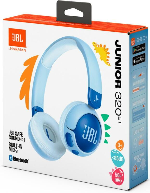 Bluetooth-гарнитура JBL JR320BT Blue (JBLJR320BTBLU)