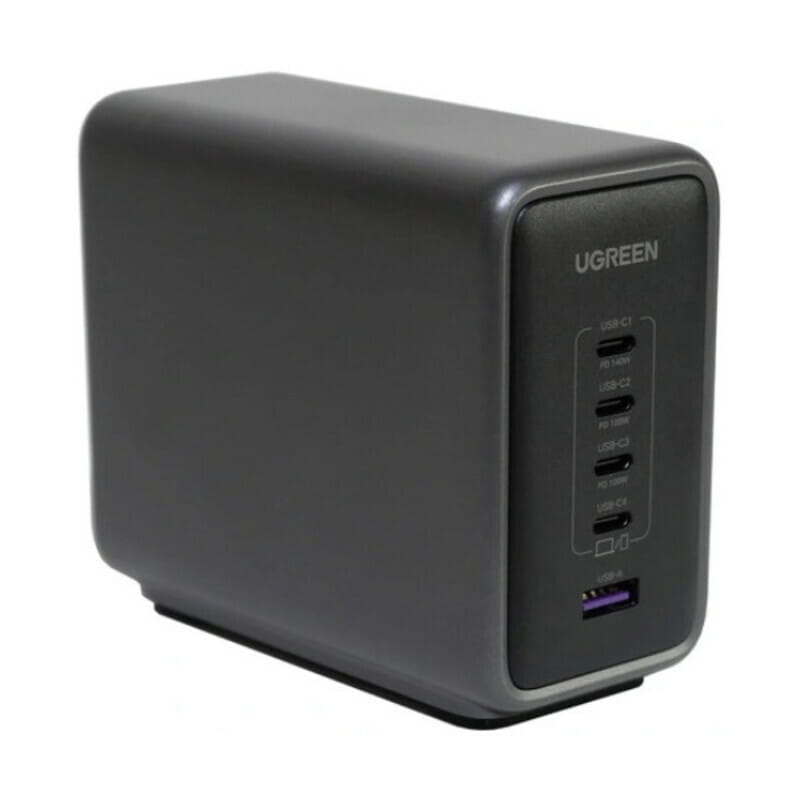 Зарядний пристрій Ugreen CD333 300W (5хUSB-C) Gray (90903B)