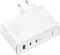 Фото - Сетевое зарядное устройство Baseus GaN5 Pro (3USB, 5A) 140W White (CCGP100202) + кабель Type-C to Type-C | click.ua