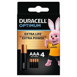 Купити Батарейка Duracell Optimum AAA 1.5В LR03, 4 шт (5000394158726) Батарейка Duracell Optimum AAA 1.5В LR03, 4 шт (5000394158726)