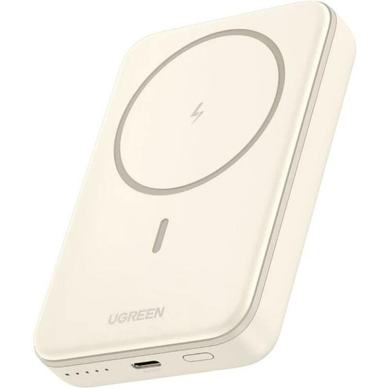 Универсальная мобильная батарея Ugreen PB561 10000mAh 20W Magnetic Wireless Beige (25208)