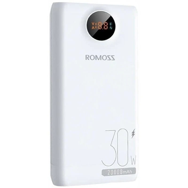 Універсальна мобільна батарея Romoss SW20SPro 20000mAh  White (PSW20-392-1133H)