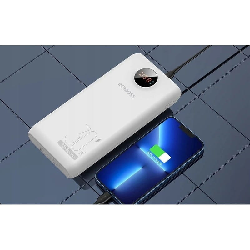 Універсальна мобільна батарея Romoss SW20SPro 20000mAh  White (PSW20-392-1133H)