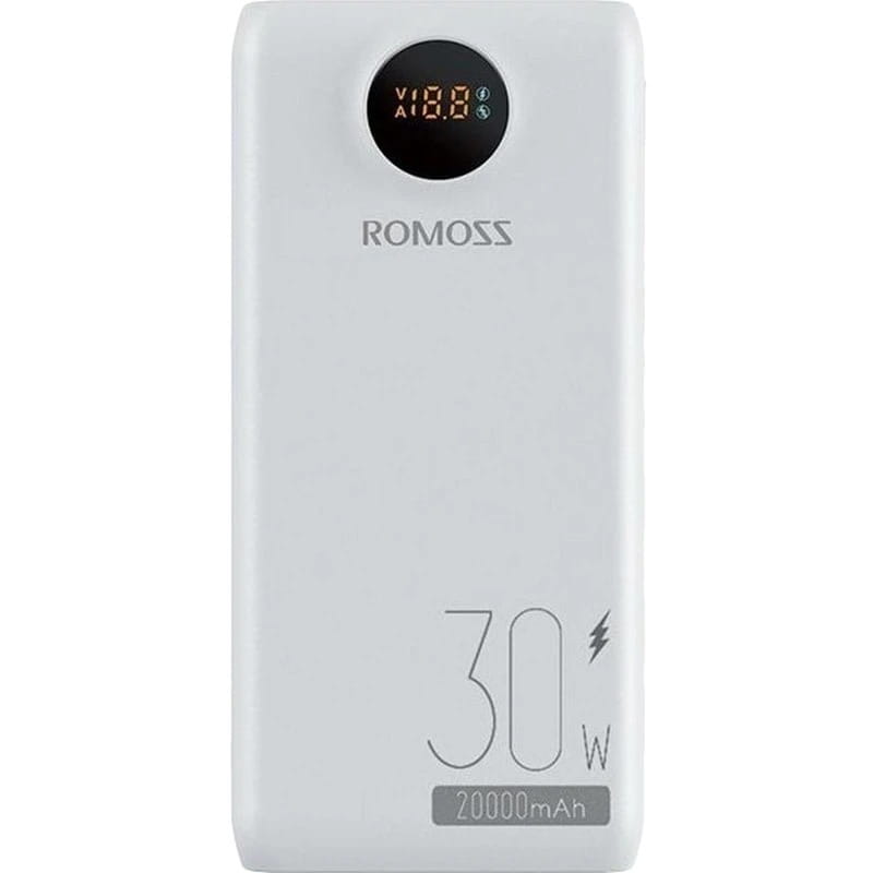 Універсальна мобільна батарея Romoss SW20SPro 20000mAh  White (PSW20-392-1133H)