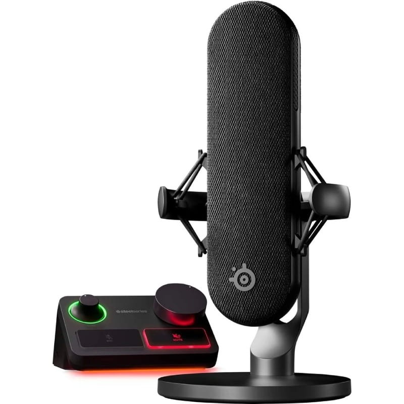 Микрофон SteelSeries Alias Pro RGB XLR Stream Mixer 1 Capsule (61597)