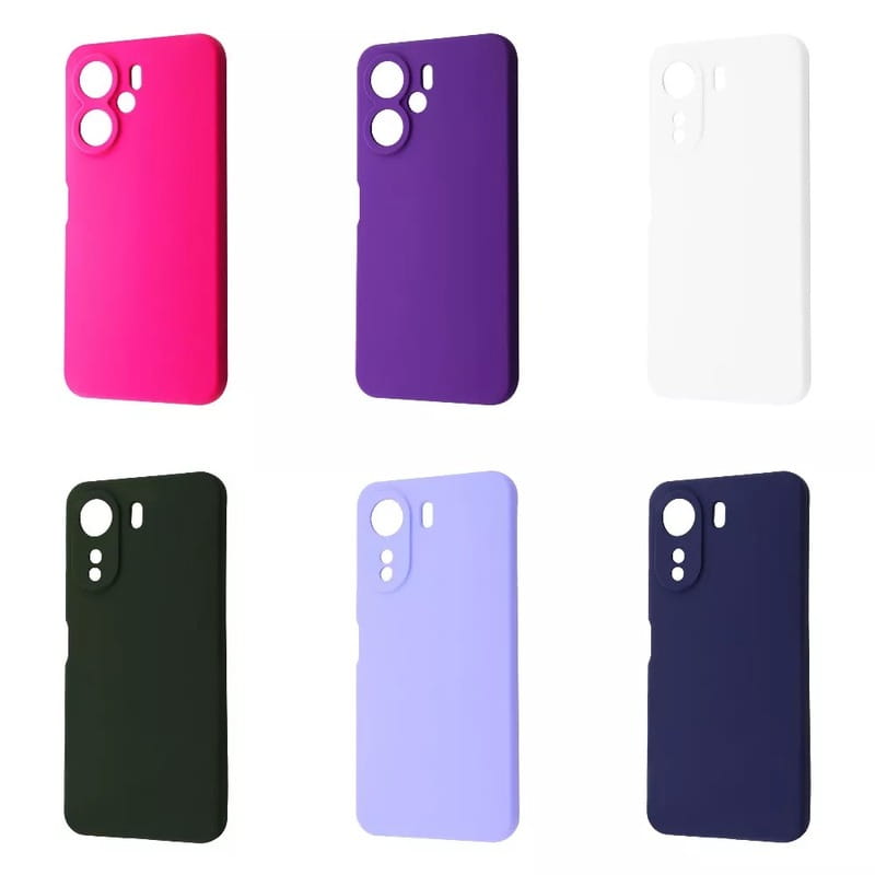 Чeхол-накладка Wave Full Silicone Cover для Xiaomi Redmi 13C 4G/Poco C65 Light Purple