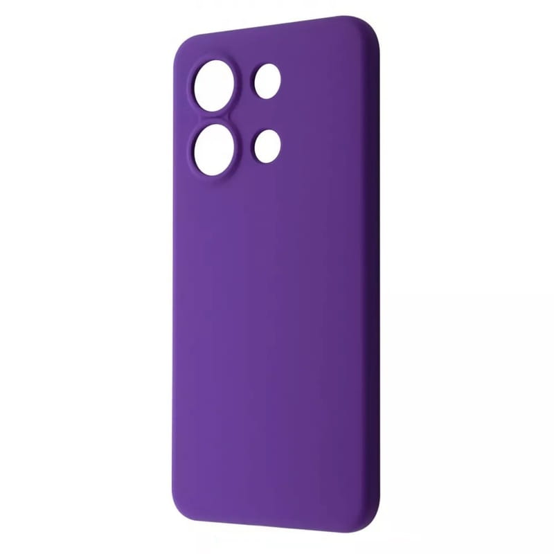 Чeхол-накладка Wave Full Silicone Cover для Xiaomi Redmi Note 13 4G Dark Purple