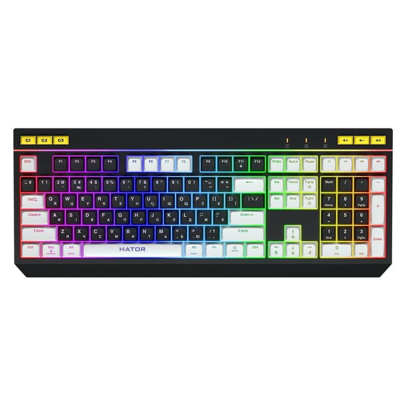 Клавіатура Hator Icefall Black (HTK400UA)