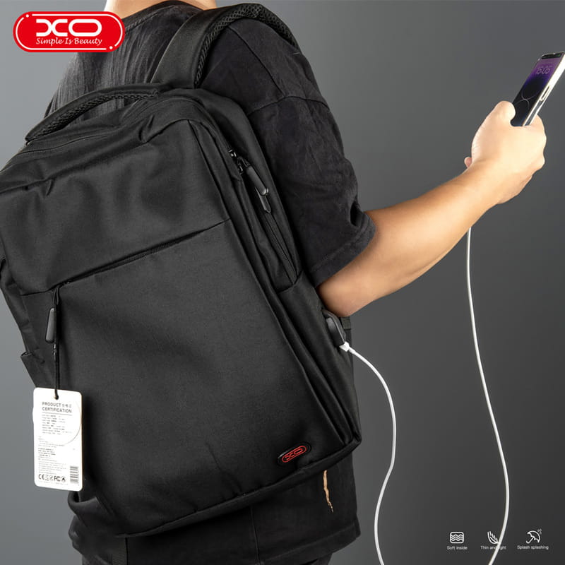 Рюкзак для ноутбука XO CB02-17 Black