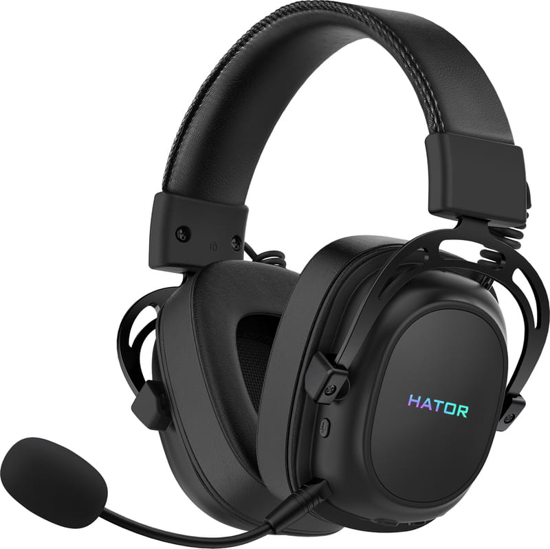 Гарнитура Hator Hypergang 2 Wireless Tri-Mode Black (HTA-950)