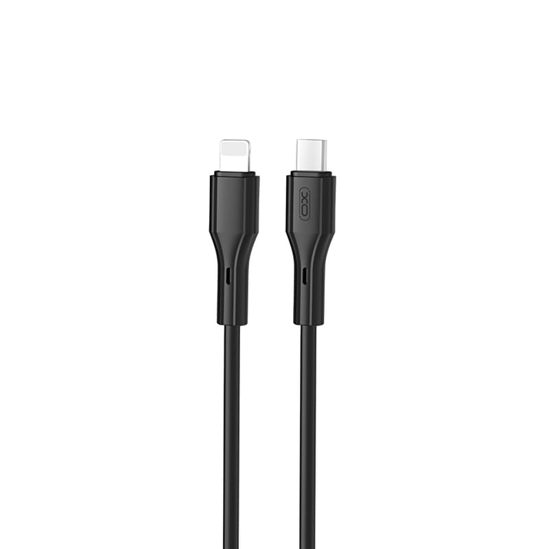 Кабель XO NBQ231A-Ci USB Type-C - Lightning (M/M), 1 м, Black (NB-Q231A-CI.black)