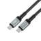 Фото - Кабель XO NBQ264A-CC USB Type-C - USB Type-C (M/M), 1 м, Black (NB-Q264A-CC.black) | click.ua
