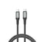 Фото - Кабель XO NBQ264A-CC USB Type-C - USB Type-C (M/M), 1 м, Black (NB-Q264A-CC.black) | click.ua