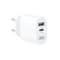 Фото - Сетевое зарядное устройство XO L97 (1USB-С, 1USB, 2.4А) White (L97.white) | click.ua