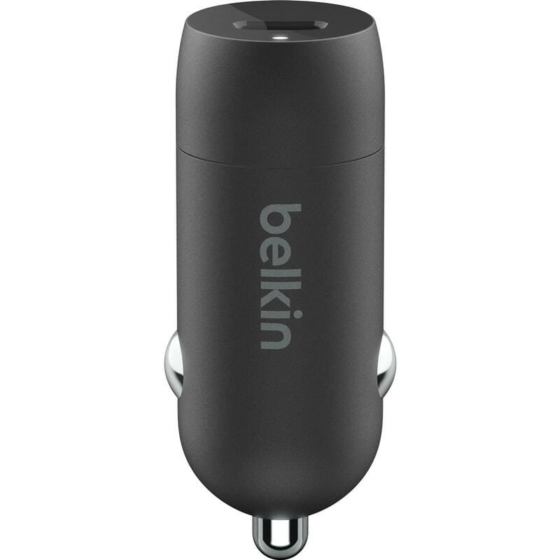 Автомобільний зарядний пристрій Belkin (USB) Black + кабель Type-C (CCA004BT1MBK-B6)