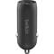 Фото - Автомобільний зарядний пристрій Belkin (USB) Black + кабель Type-C (CCA004BT1MBK-B6) | click.ua
